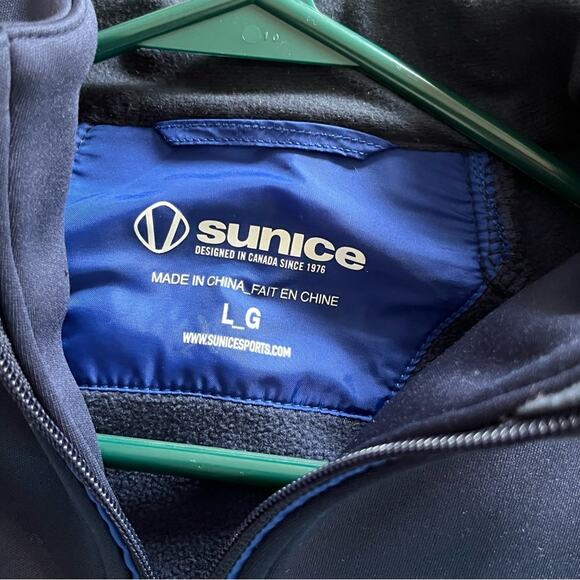 Sunice Sawyer DuoTech Softshell Stretch Thermal Jacket Large EUC - Picture 2 of 8